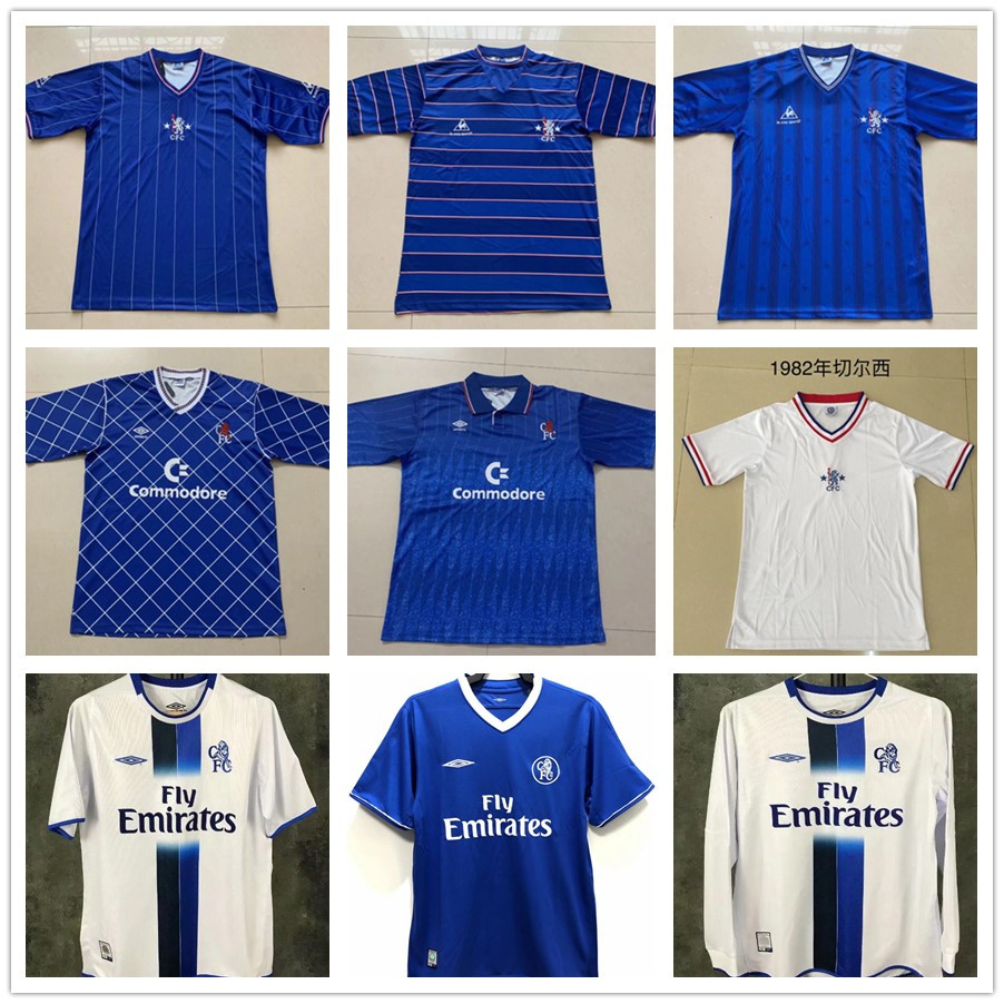 Áo Bóng Đá Đội Tuyển Chelsea Phong Cách Retro