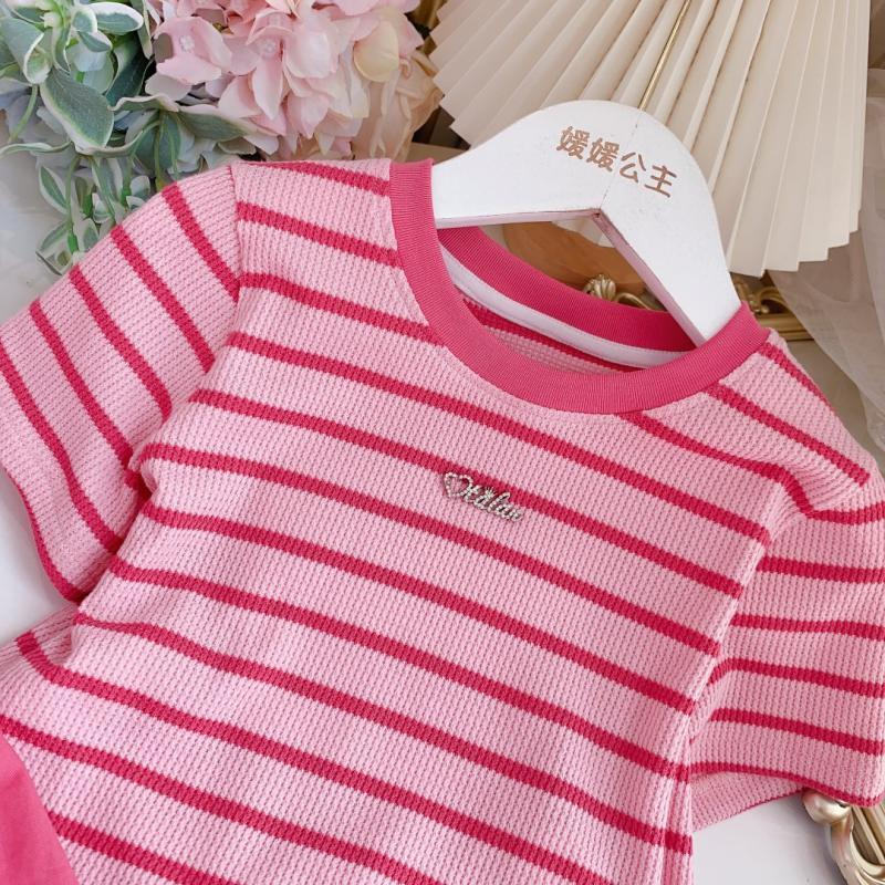 Bộ Quần Áo Thời Trang Mùa Hè Phong Cách Trung Hoa Dành Cho Bé Gái 3-14 Tuổi