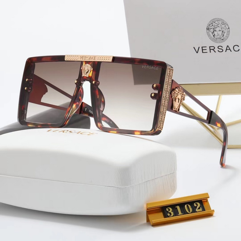 Kính Mát Chống Tia UV400 Gọng Vuông Lớn Phong Cách vintage Thời Trang Cho Nữ