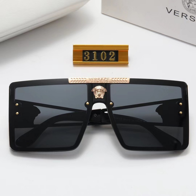 Kính Mát Chống Tia UV400 Gọng Vuông Lớn Phong Cách vintage Thời Trang Cho Nữ