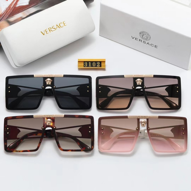 Kính Mát Chống Tia UV400 Gọng Vuông Lớn Phong Cách vintage Thời Trang Cho Nữ