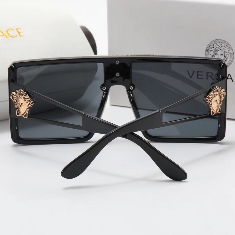 Kính Mát Chống Tia UV400 Gọng Vuông Lớn Phong Cách vintage Thời Trang Cho Nữ