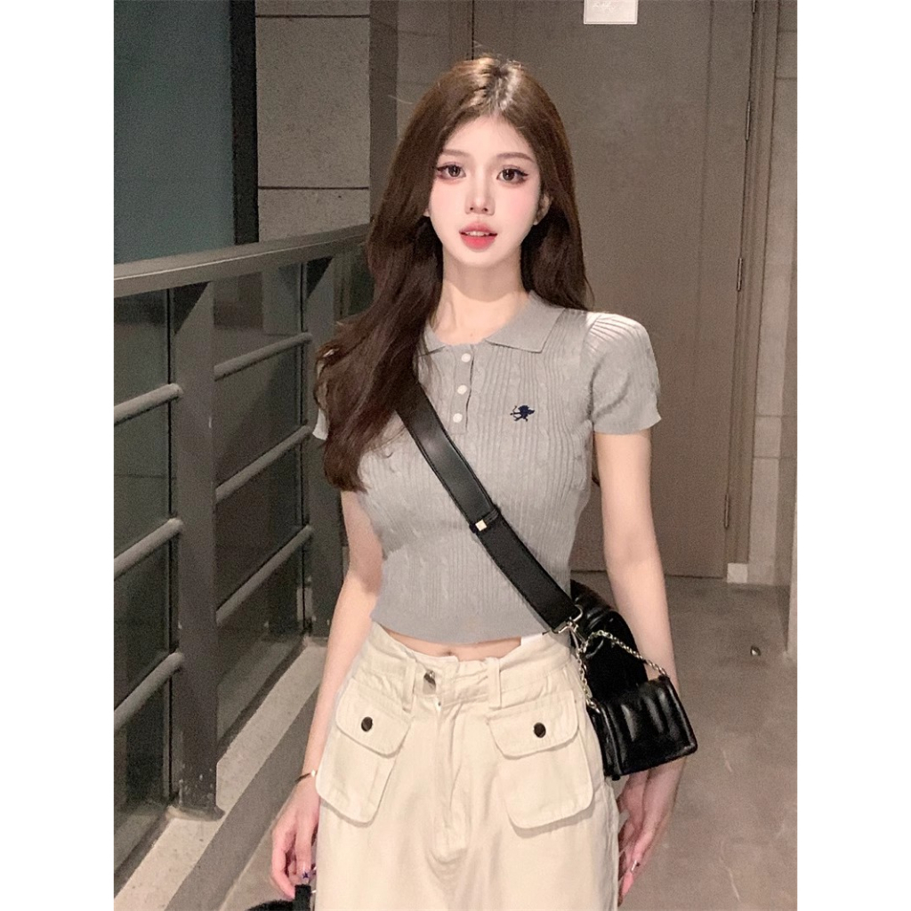 Cocory vn Quần Jean Ống Rộng Thời Trang Retro Mỹ Cho Nữ