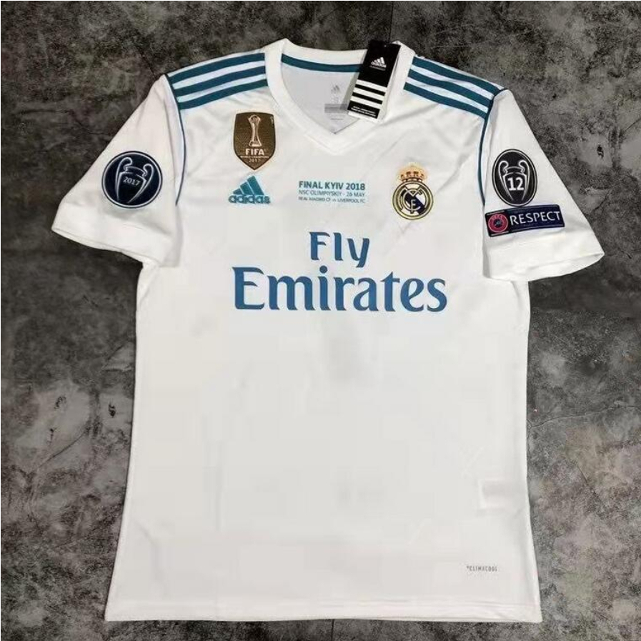 Áo Bóng Đá Real Madrid Sân Nhà Màu Trắng 17 / 18