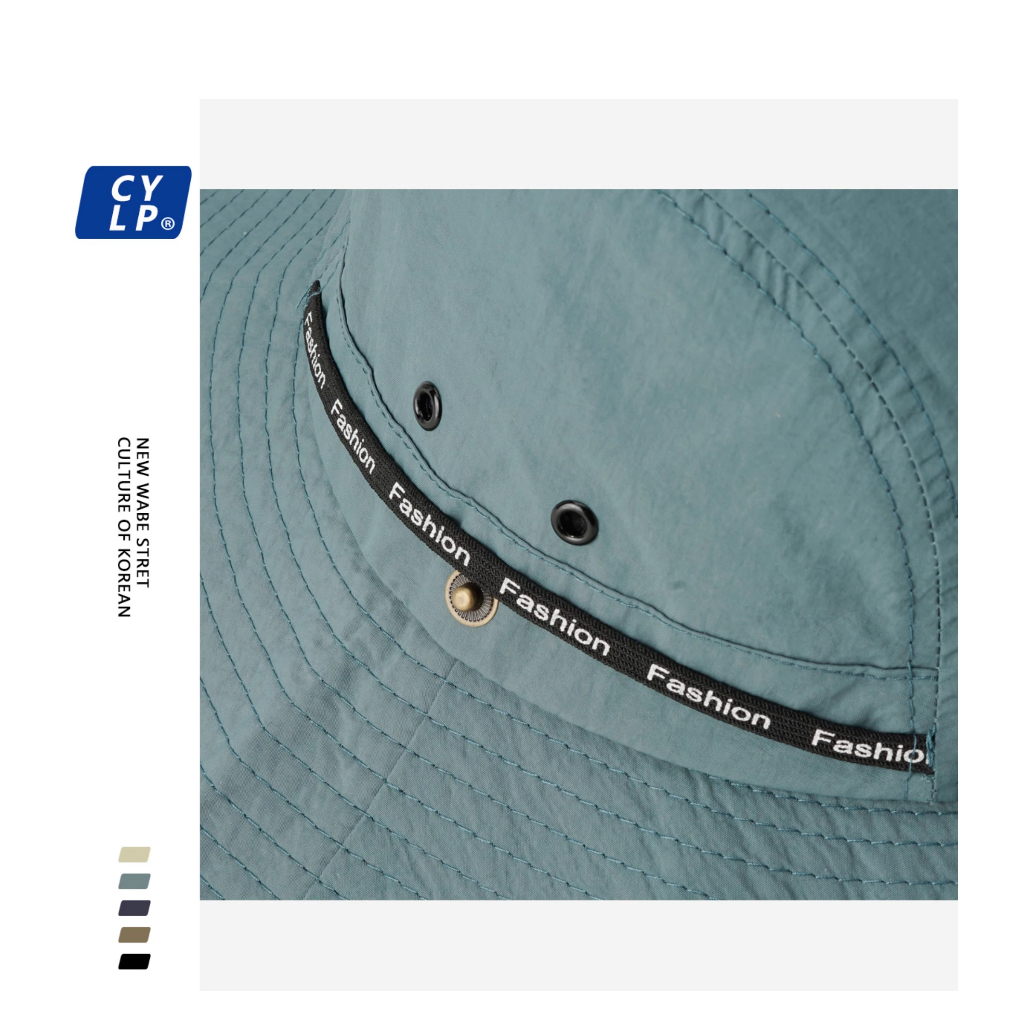 Nón Tai Bèo Vành Rộng Thoáng Khí Nhanh Khô Thời Trang Đường Phố Mỹ Cho Nữ