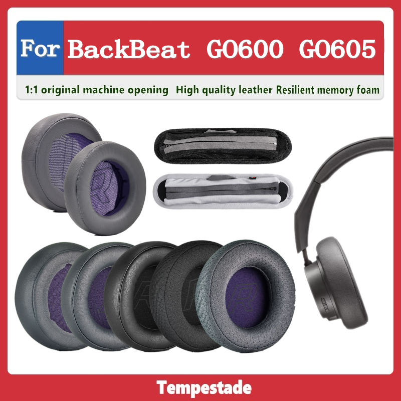 Phù Hợp Vỏ Bọc Đệm Tai Nghe Cho Plantronics BackBeat GO 600 605 G600 G605