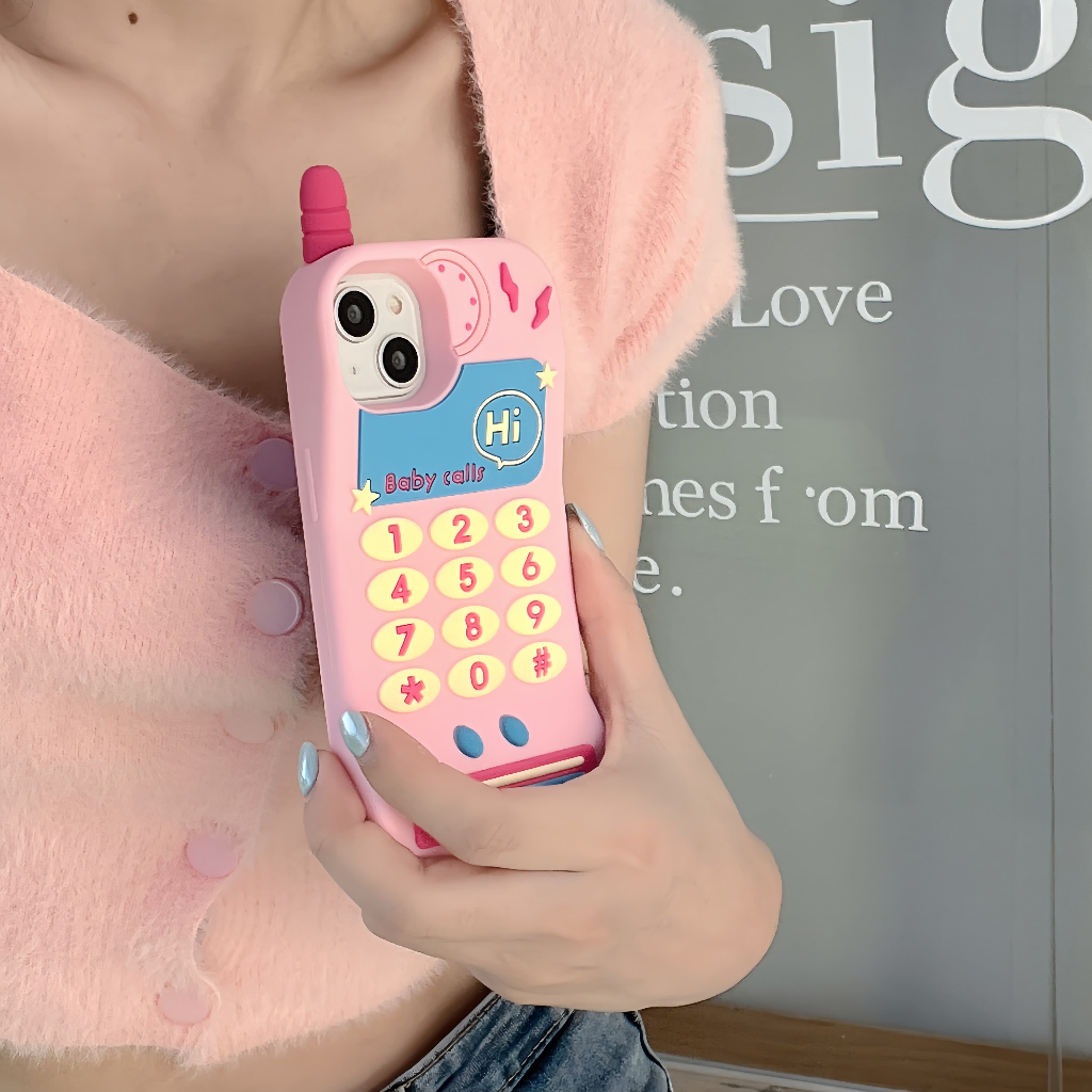 Ốp Điện Thoại Silicon Mềm Chống Sốc Phong Cách Retro Cho iPhone 14Promax / 14Pro / 14 / 13 / 12 / 11