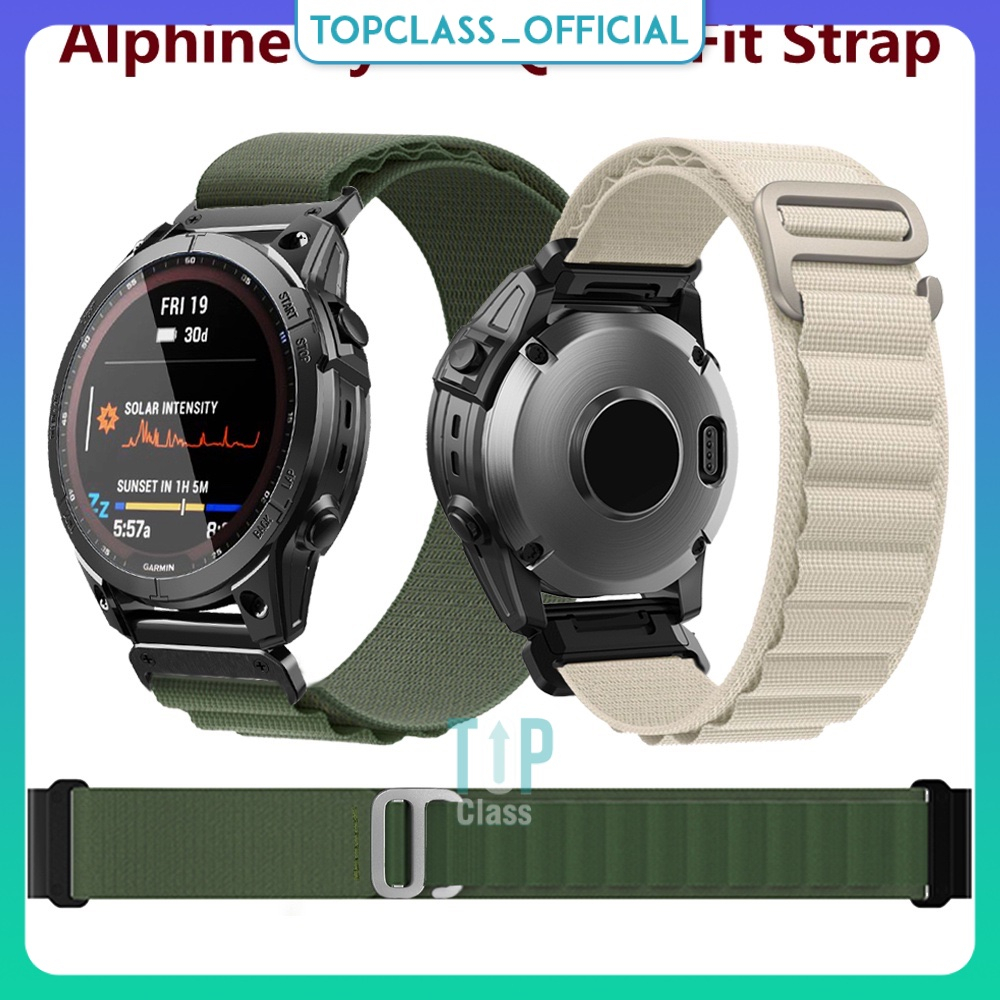 Dây Đeo Nylon 22mm Thay Thế Cho Garmin MARQ Instinct 2 Epix Gen2