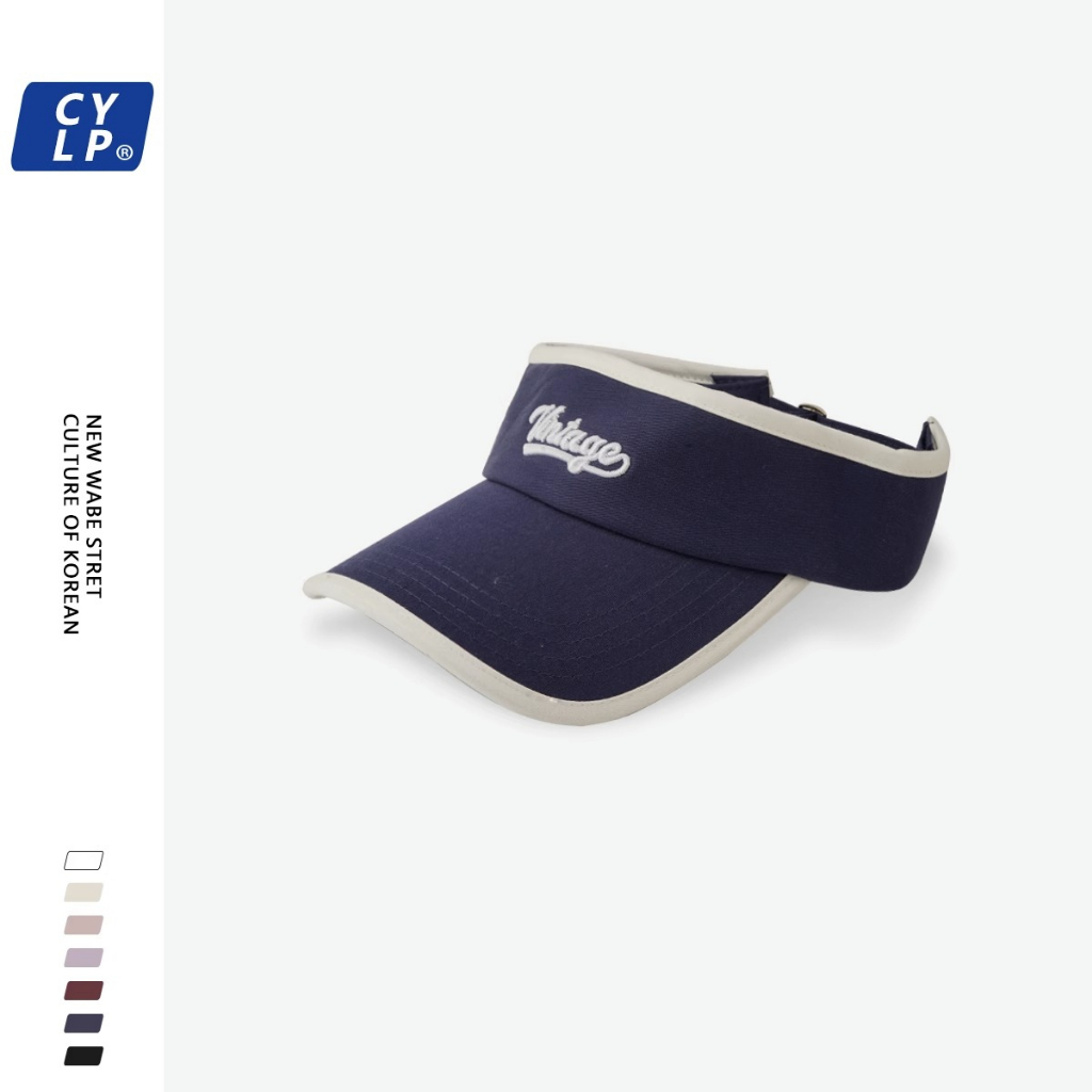 Mũ Lưỡi Trai Hở Chóp Thêu Chữ Phong Cách Hàn Quốc Thời Trang Mùa Hè Hàng Mới Dành Cho Bạn Nữ