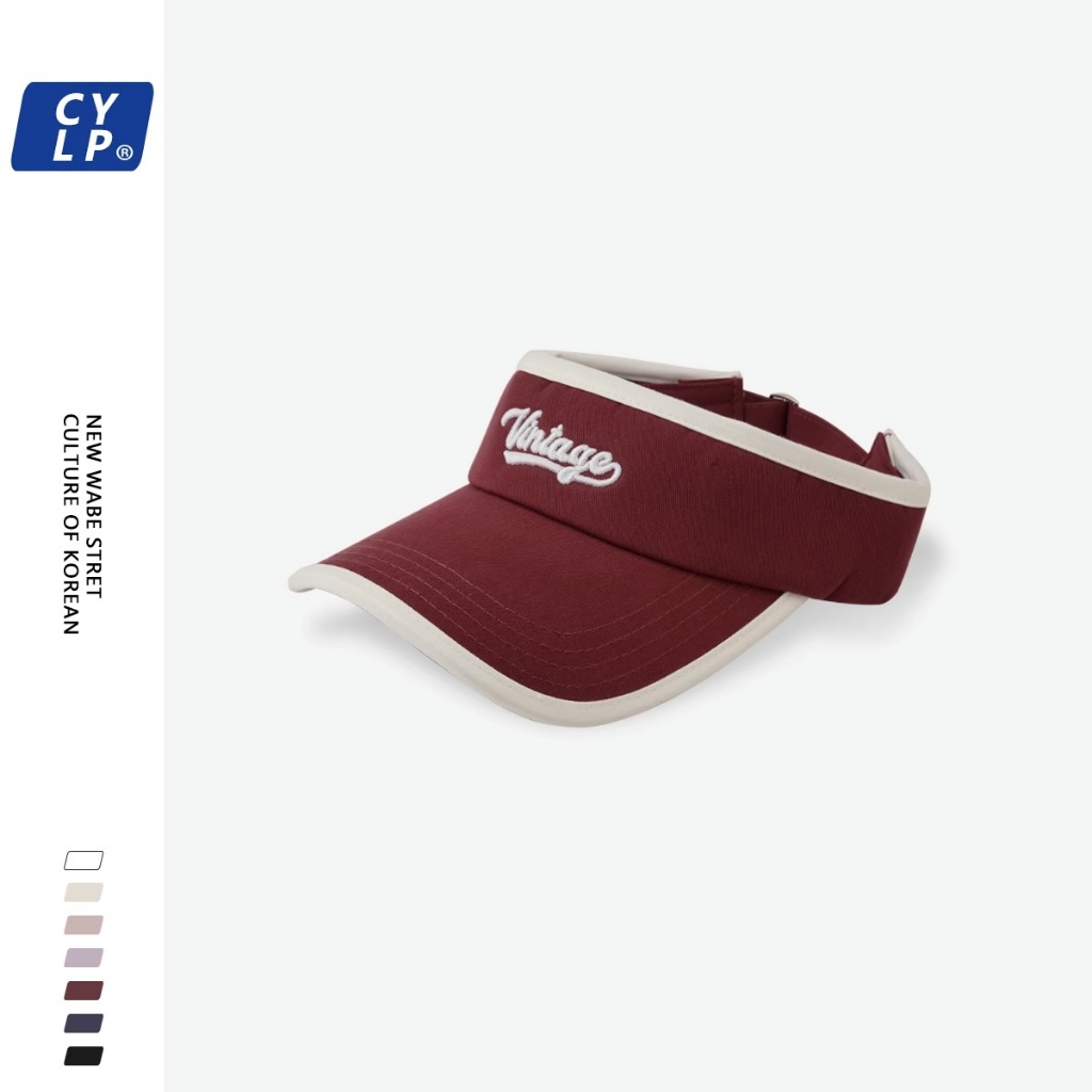 Mũ Lưỡi Trai Hở Chóp Thêu Chữ Phong Cách Hàn Quốc Thời Trang Mùa Hè Hàng Mới Dành Cho Bạn Nữ