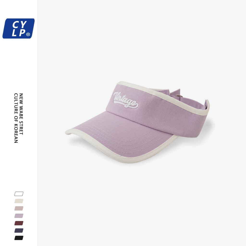 Mũ Lưỡi Trai Hở Chóp Thêu Chữ Phong Cách Hàn Quốc Thời Trang Mùa Hè Hàng Mới Dành Cho Bạn Nữ