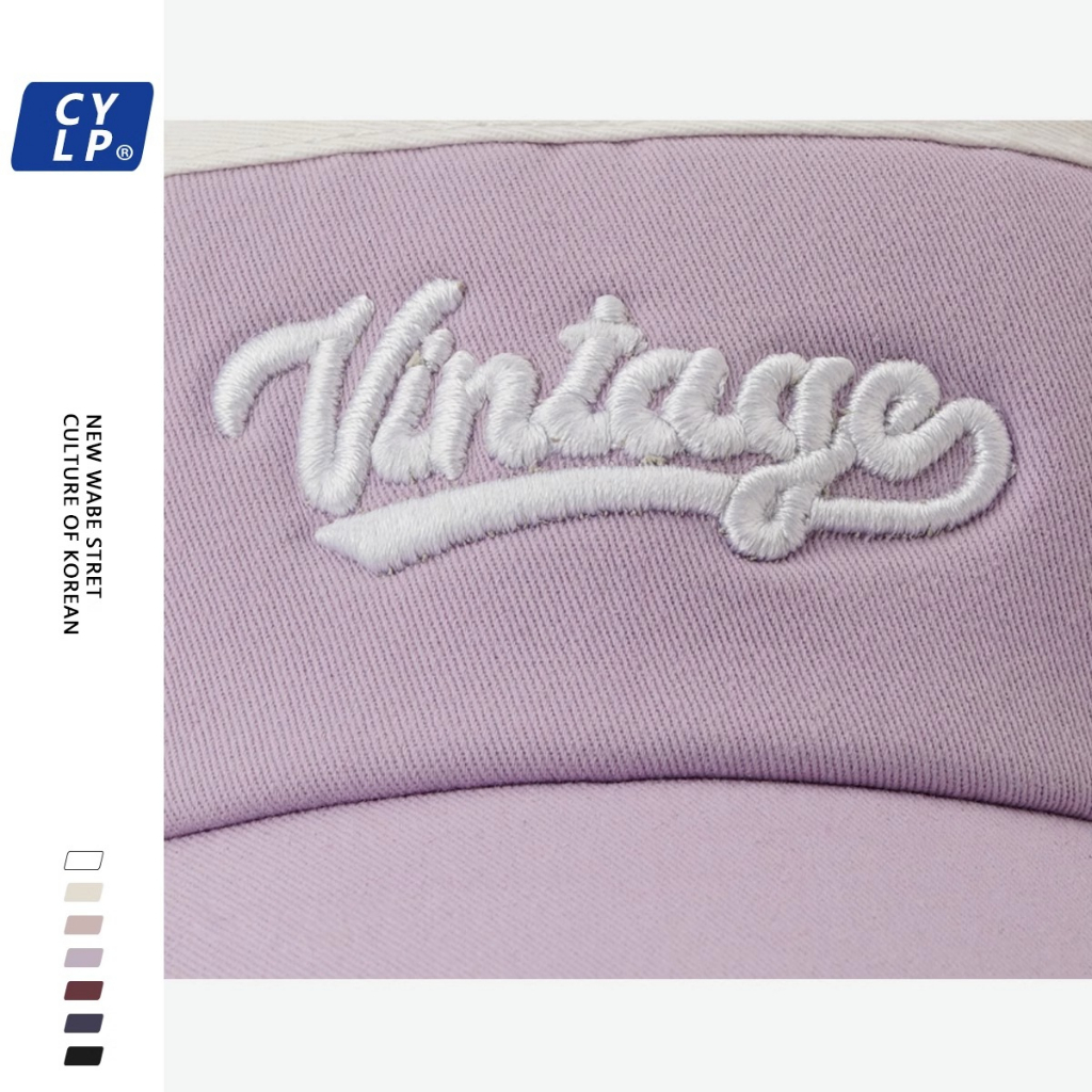 Mũ Lưỡi Trai Hở Chóp Thêu Chữ Phong Cách Hàn Quốc Thời Trang Mùa Hè Hàng Mới Dành Cho Bạn Nữ