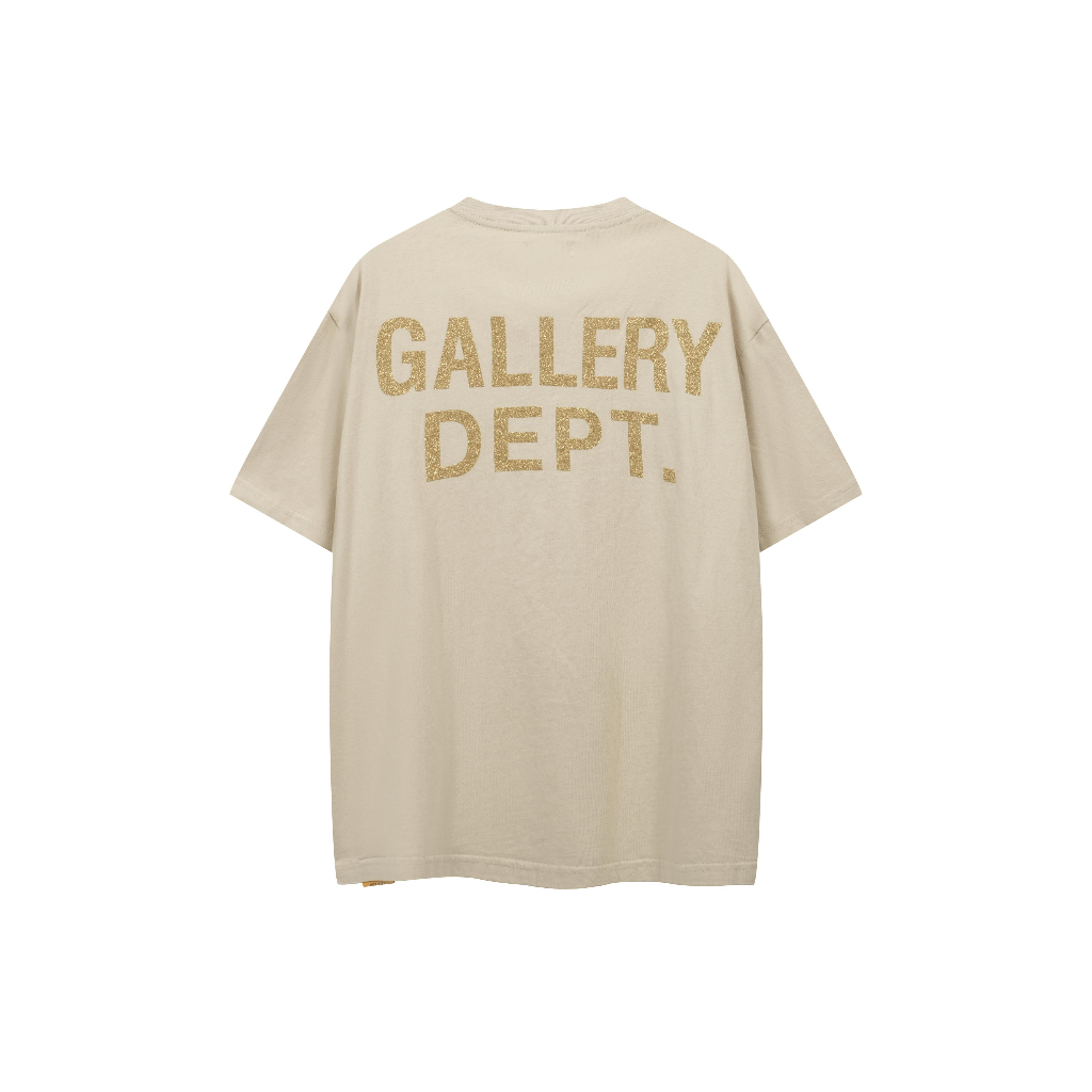 New Fashion Brand GALLERY DEPT Slogan SLEEP APNEA TEE Letter Print Couple Round Neck Loose Short Sleeve T-shirt