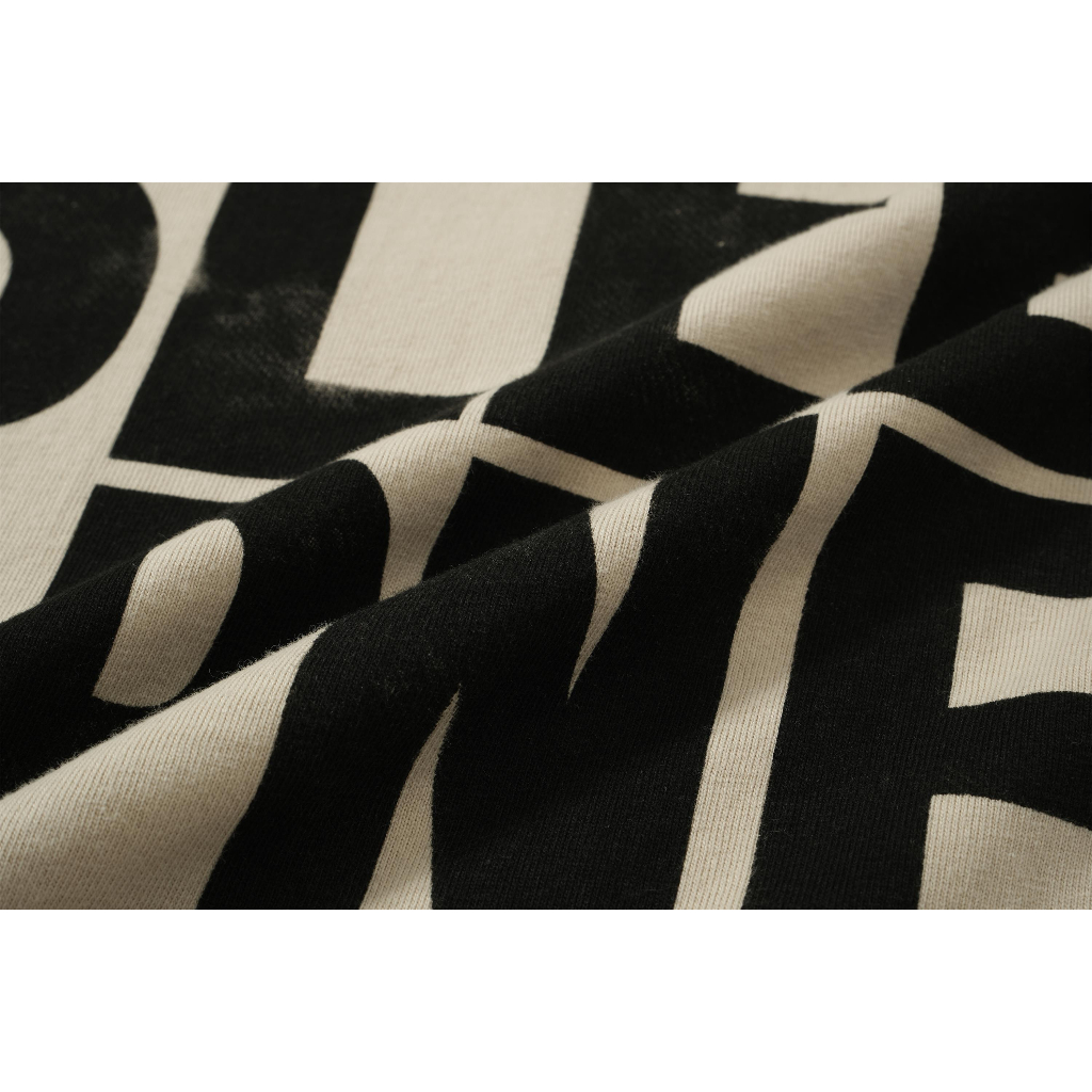 New Fashion Brand GALLERY DEPT Slogan SLEEP APNEA TEE Letter Print Couple Round Neck Loose Short Sleeve T-shirt