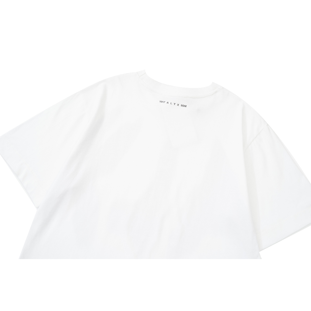 ALYX 1017 9SM Graffiti Inkjet Logo Functional Fashion Brand High Street Couple Casual Loose Short Sleeve T-shirt