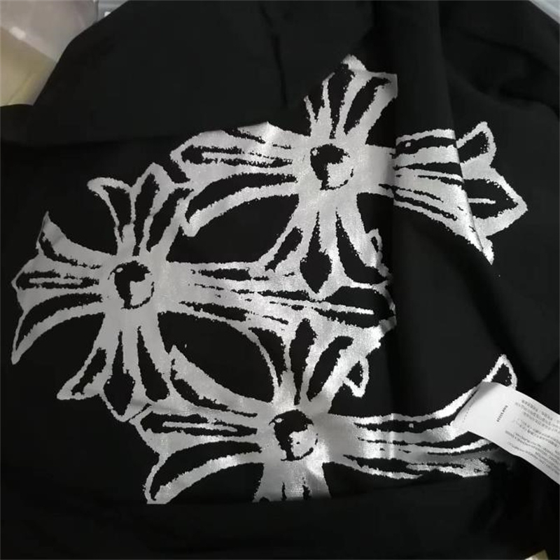 Áo Thun Tay Ngắn Cổ Tròn In Chữ Ch-rom88 Thời Trang Cho Cả Nam Và Nữ