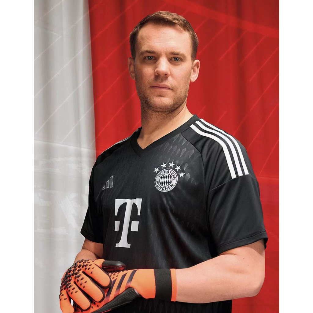 Áo Thun Bóng Chày Số 23 / 24 Bayern Munich GK Size S-2XL