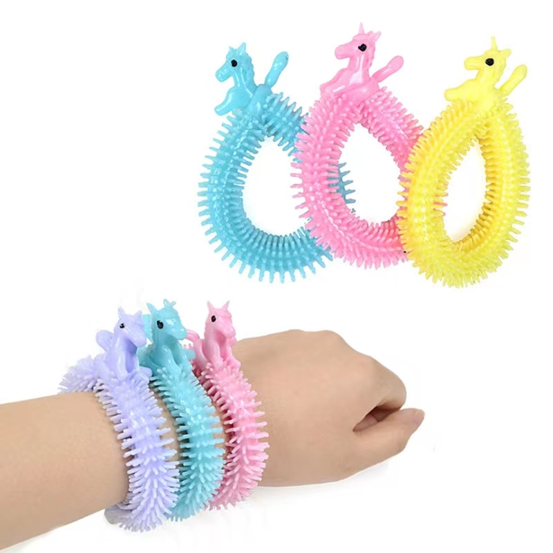 Đồ Chơi HìNh NgựA unicorn TPR lalale Dễ Thương Có Dây Kéo Cho Trẻ Em
