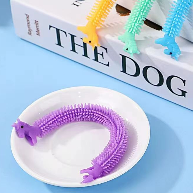 Đồ Chơi HìNh NgựA unicorn TPR lalale Dễ Thương Có Dây Kéo Cho Trẻ Em