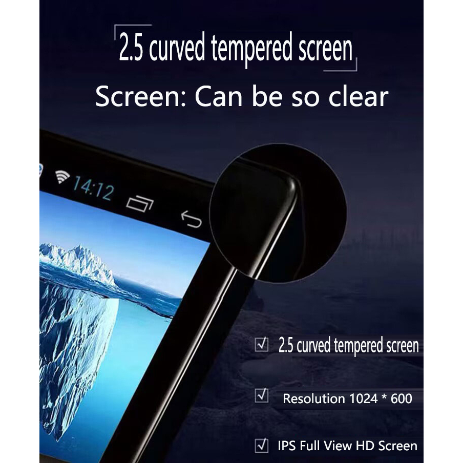 Máy Nghe Nhạc mp5 Màn Hình 7 "9" 10 inch Cho Xe Hơi gps bluetooth mp5