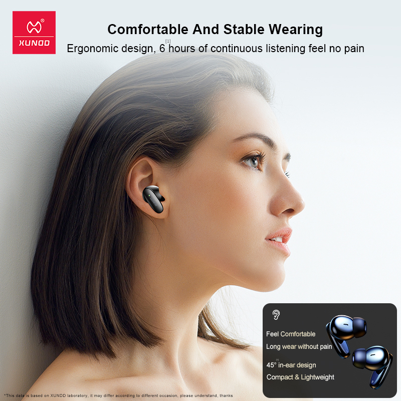 Tai Nghe Bluetooth Không Dây Xundd X21 TWS V5.3 Âm Thanh Bass Chống Nước iPh 11 12 13 14