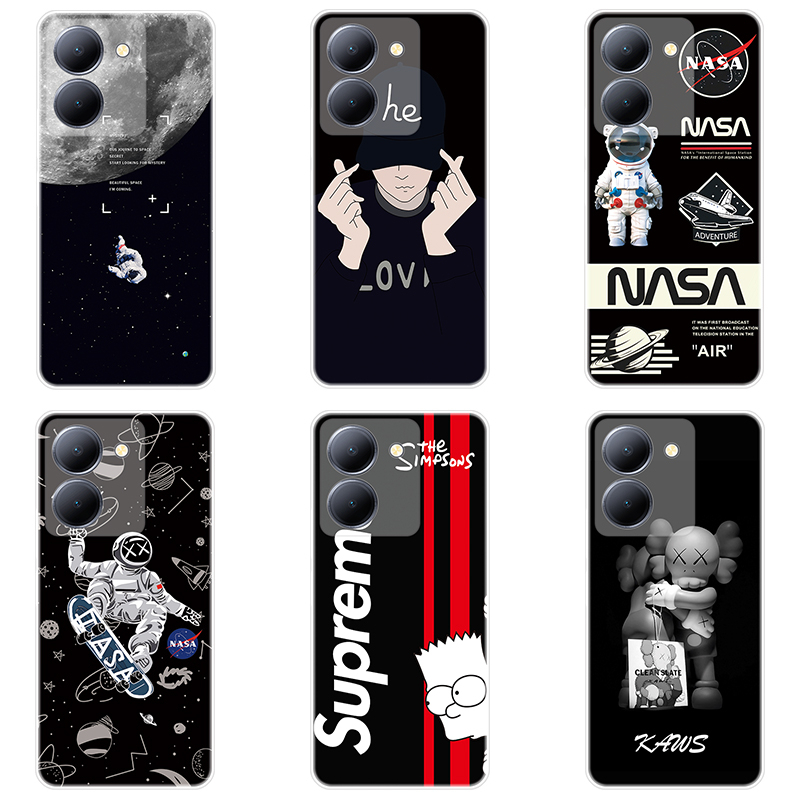 Ốp lưng Vivo Y36 2023 Vỏ điện thoại silicon mềm VivoY36 Ốp lưng TPU