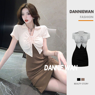 DannieWan váy nữ đầm nữ váy thiết kế A29J1CY