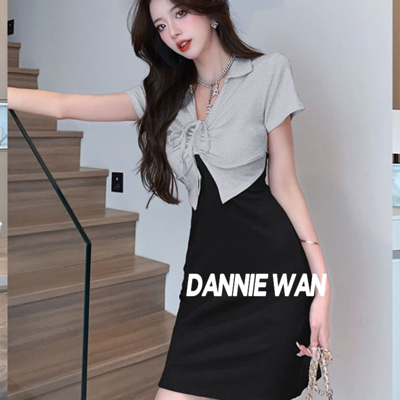 DannieWan váy nữ đầm nữ váy thiết kế A29J1CY
