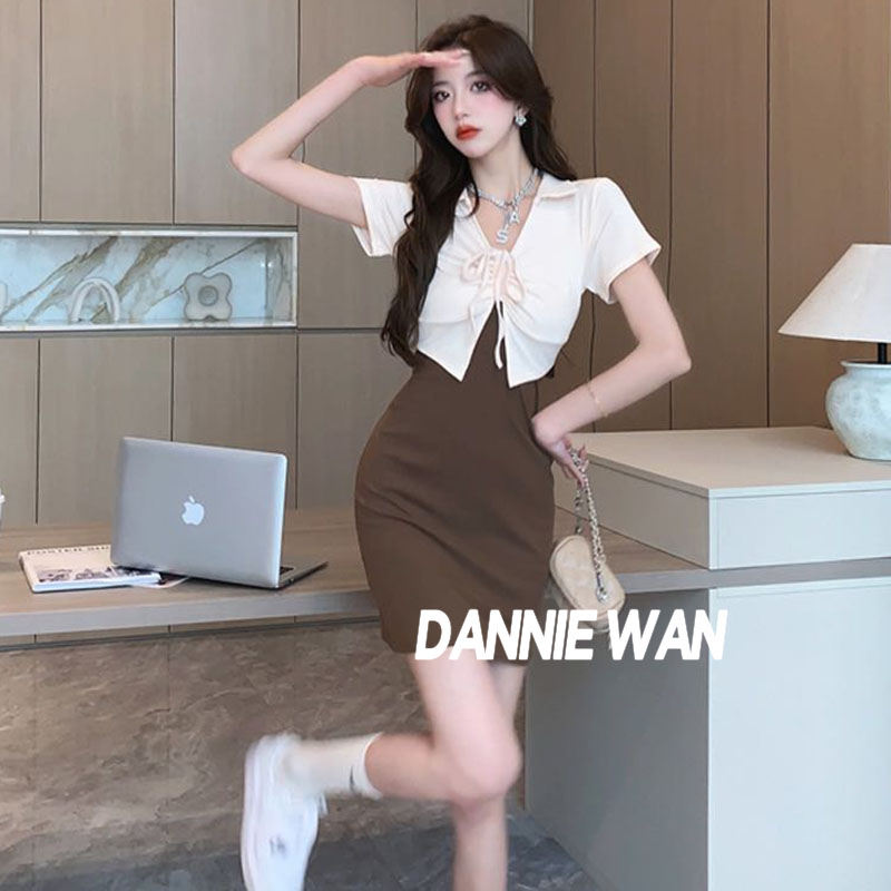 DannieWan váy nữ đầm nữ váy thiết kế A29J1CY