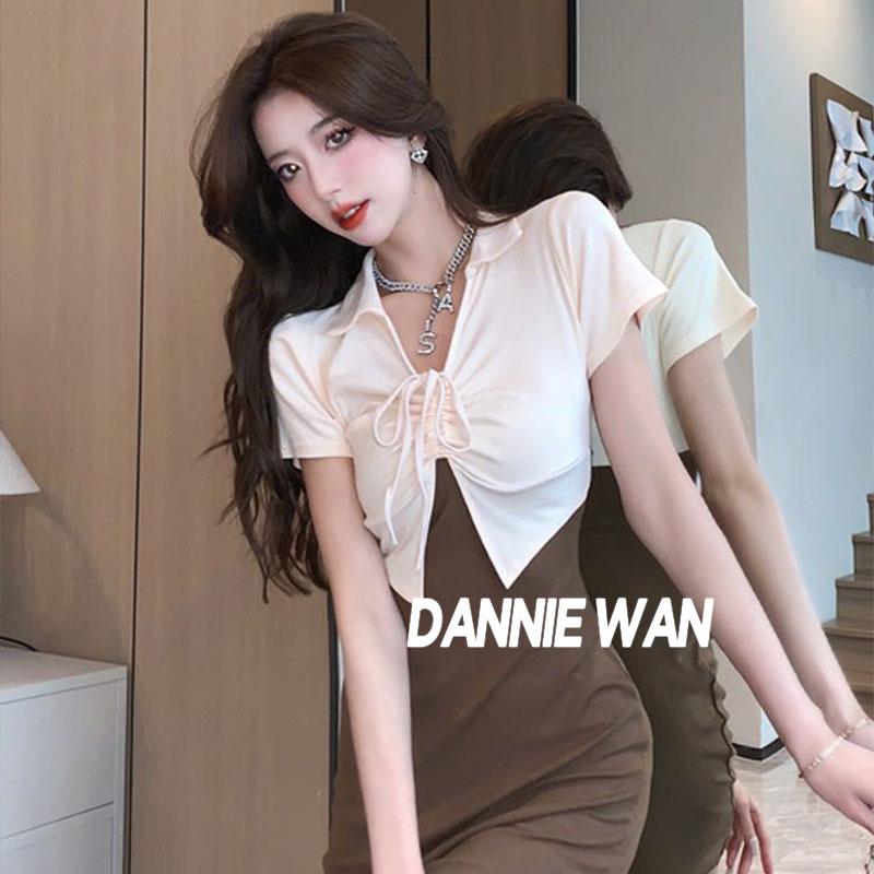 DannieWan váy nữ đầm nữ váy thiết kế A29J1CY