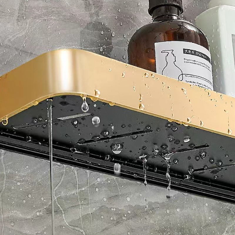 [Mã CLS2405K giảm 30K đơn 99K] Kệ giữ đồ dùng GUANCHUANG gắn tường bằng kim loại tiện lợi dành cho phòng tắm