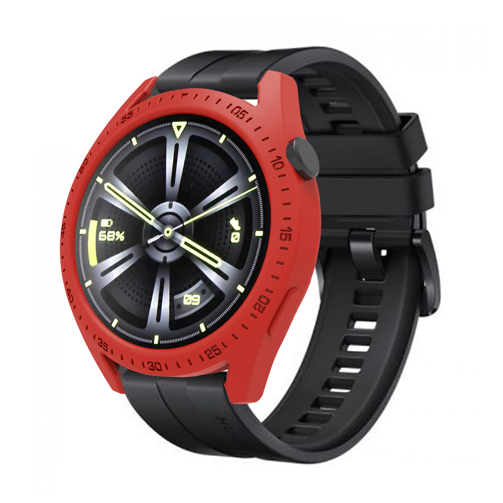 Silicone Ốp Bằng Silicon Có Vòng Nhẫn Dành Cho huawei watch gt 3 gt2 pro magic 2 gt3 46mm