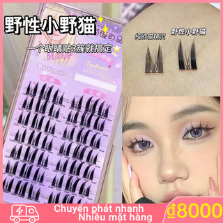 Mi giả chùm aimeeoran tự nối diy tự nhiên long lanh mềm/ nhẹ+keo dán