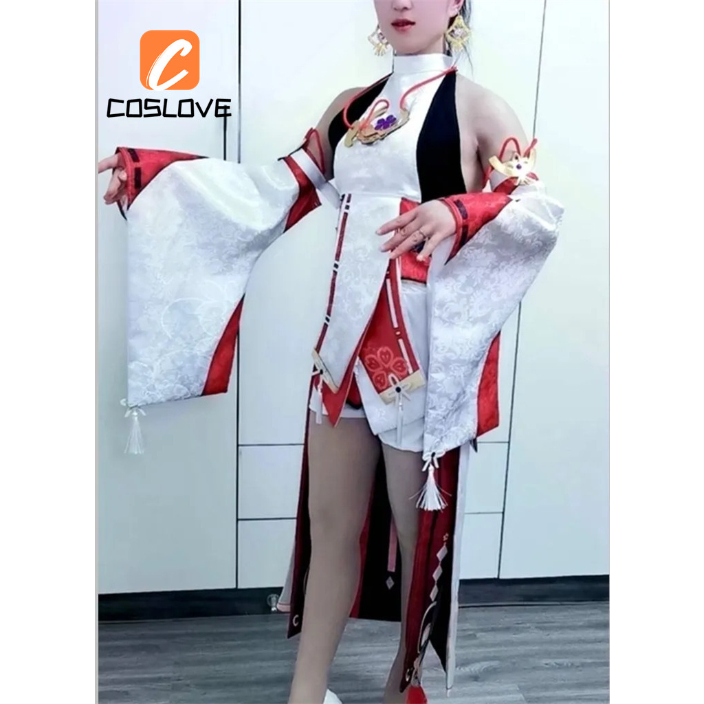 Bộ Trang Phục Hóa Trang Nhân Vật Anime Genshin Va Chạm Yae Miko