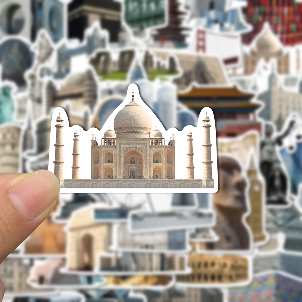 Set 65 Miếng Dán Chống Nước Họa Tiết graffiti Cho laptop / Điện Thoại