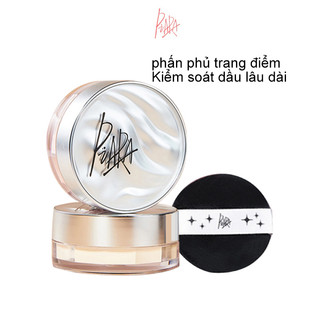 Phấn phủ piara khóa lớp trang điểm kiểm soát dầu không dễ trôi