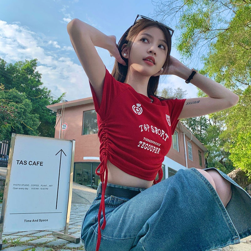 Cassie áo croptop áo croptop nữ Thiết kế ít người cao eo slim hottie ngắn áo khoác 2023 NEW MAY2407