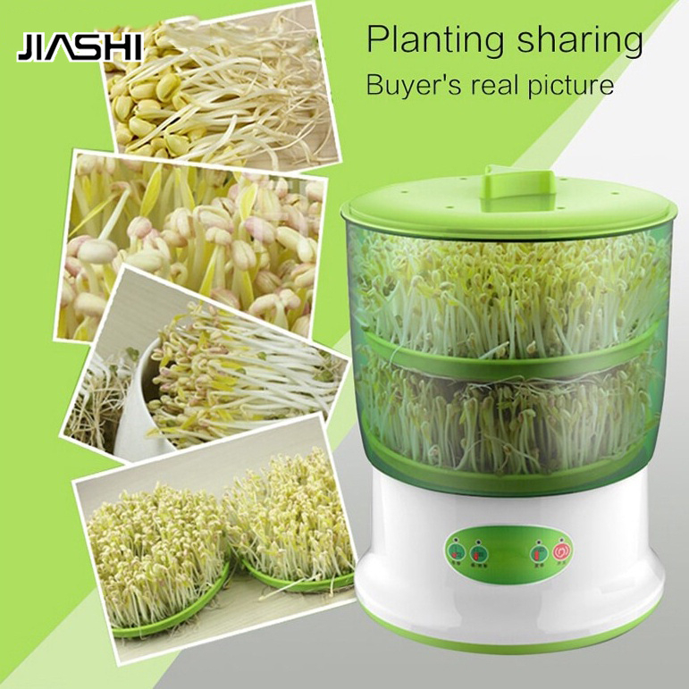 JIASHI Máy ươm hạt giá đỗ nhỏ tự chế công suất lớn tự chế