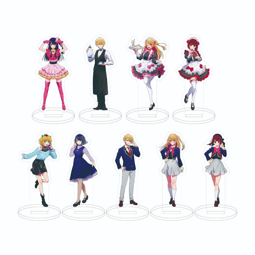 Mô Hình Nhân Vật Oshi no Ko MHoshino Ai Mem Cho Hoshino Aquamarine Kurokawa Akane