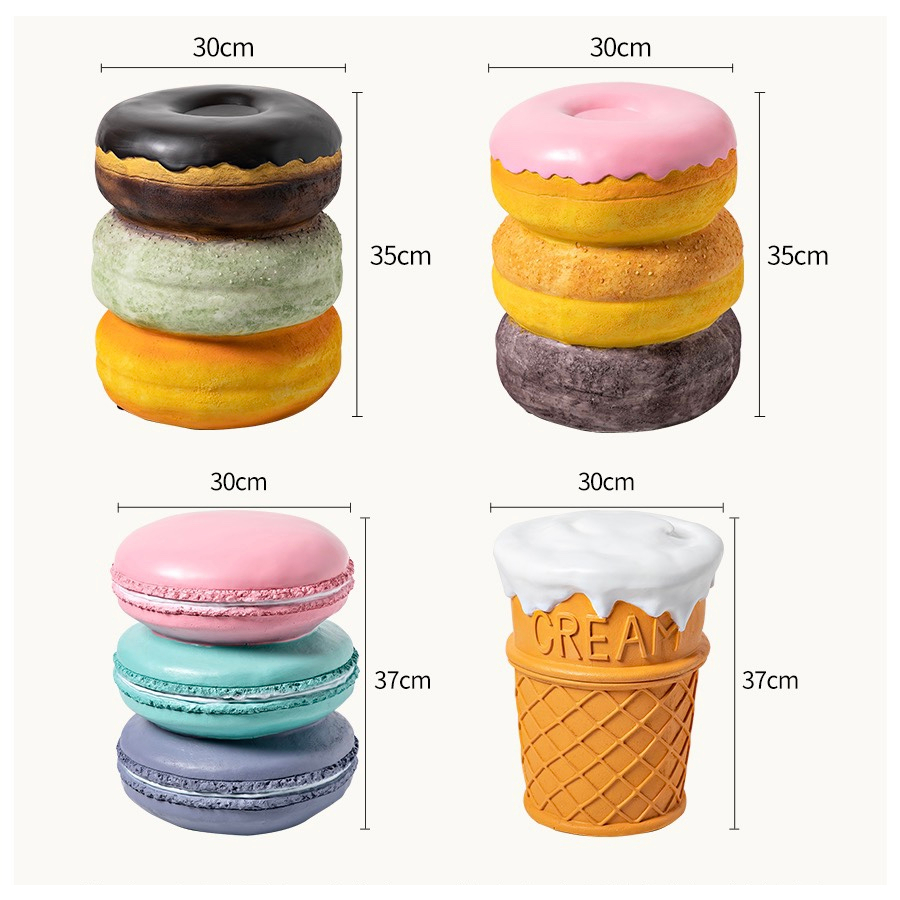 Mauno Mô Phỏng Thực Phẩm Phân Nhựa Mềm Retro Vui Vẻ Khéo Léo Trang Trí Thấp Giày Thay Đổi Cho Gia Đình