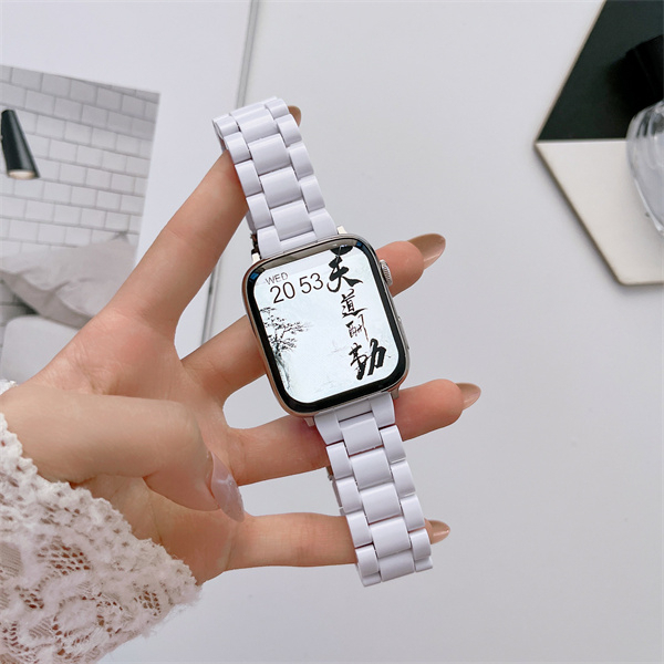 Dây Đeo Thay Thế Bằng Acrylic Cho Đồng Hồ Thông Minh iWatch 7 / 6 / 5 / 4 / 3 / 2 / 1 / SE Generation 38 / 40 / 41 / 42 / 44 / 45
