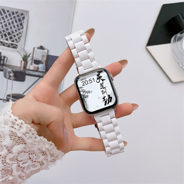 Dây Đeo Thay Thế Bằng Acrylic Cho Đồng Hồ Thông Minh iWatch 7 / 6 / 5 / 4 / 3 / 2 / 1 / SE Generation 38 / 40 / 41 / 42 / 44 / 45