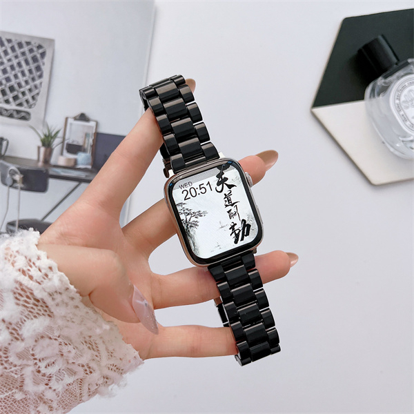 Dây Đeo Thay Thế Bằng Acrylic Cho Đồng Hồ Thông Minh iWatch 7 / 6 / 5 / 4 / 3 / 2 / 1 / SE Generation 38 / 40 / 41 / 42 / 44 / 45