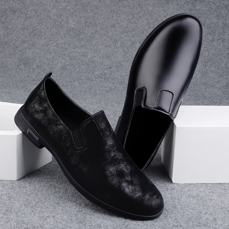 Giày Lười Da Phong Cách Doanh Nhân Cho Nam size 38-46