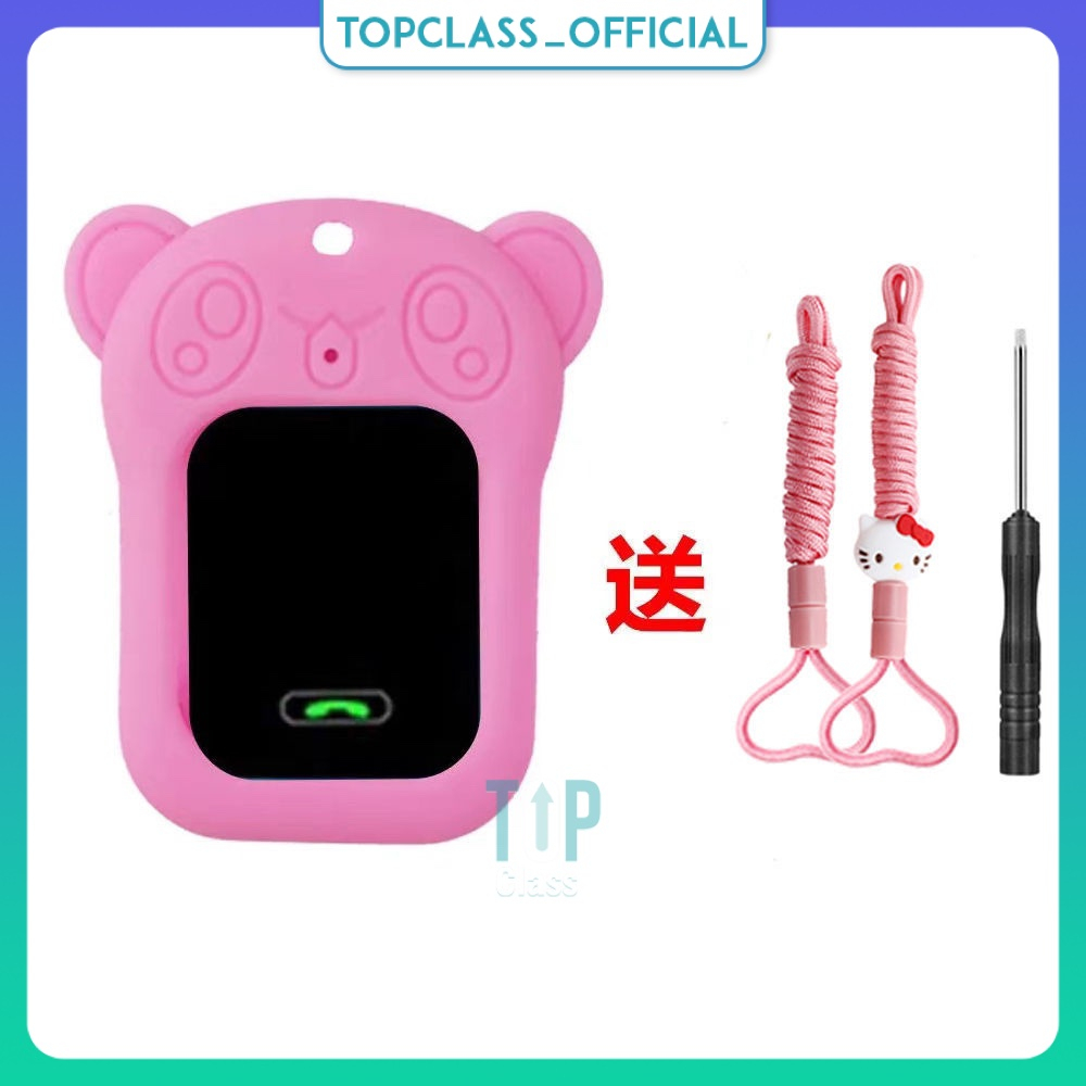 Ốp Lưng TPU Silicone Có Dây Đeo ThờI Trang Cho Đồng Hồ Kidcare S6