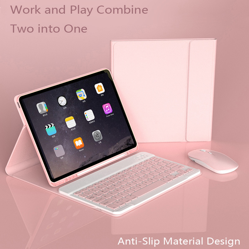 Ốp Máy Tính Bảng Có Bàn Phím Bluetooth Cho iPad 5th 6th 7th Gen 8th 9th 10th gen 5 6 7 8 9 10 iPad Air 2 3 4 5 Pro 9.7 10.5 11 mini 6