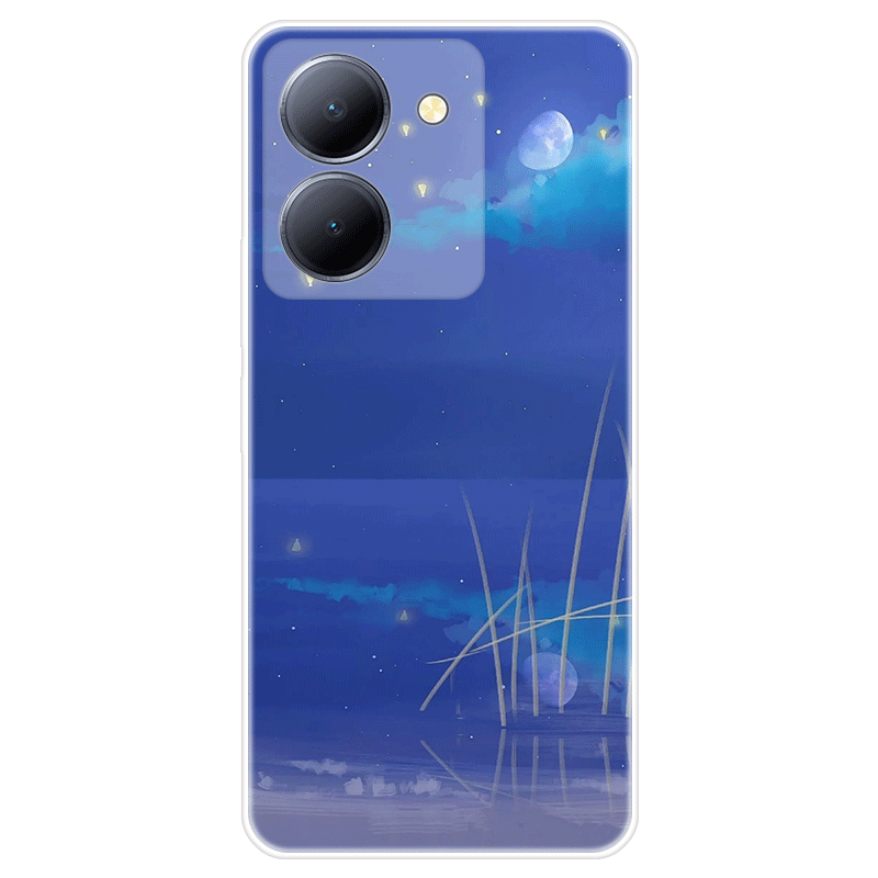 Ốp Lưng TPU Mềm In Hình Hoạt Hình Cho VIVO Y36 VIVOY36