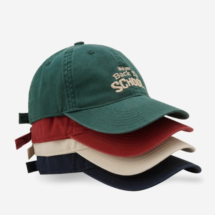 Mũ Lưỡi Trai Thêu Chữ Thời Trang Năng Động