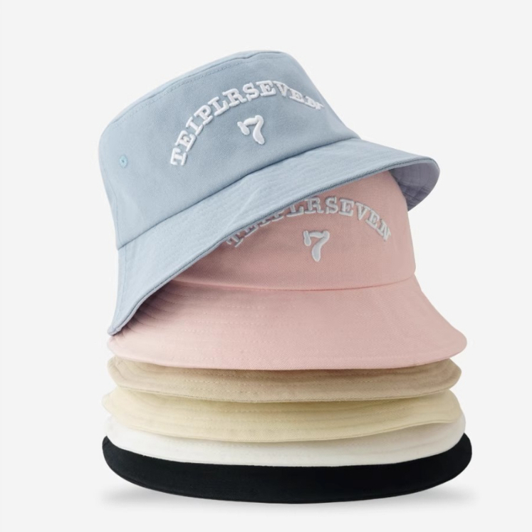 Nón Tai Bèo Thêu Chữ 7 Thời Trang Hàn Quốc