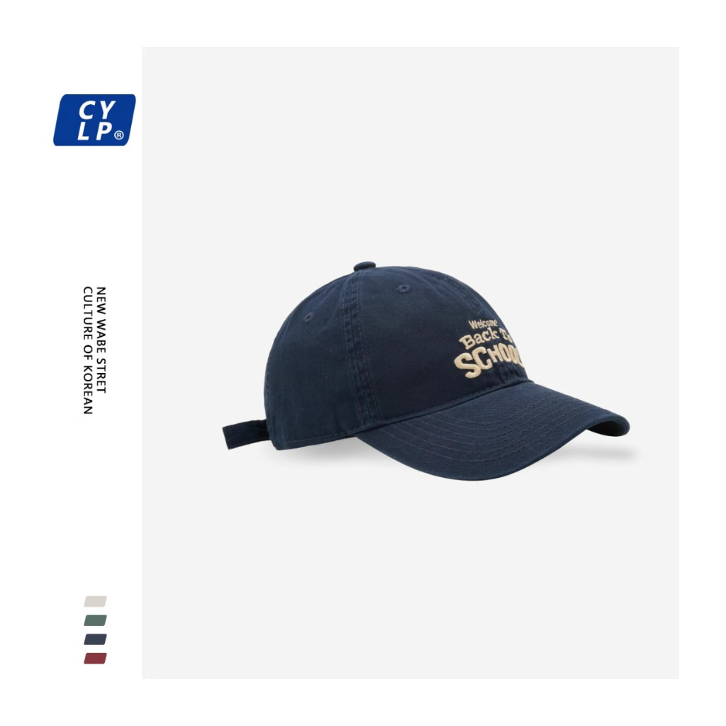 Mũ Lưỡi Trai Thêu Chữ Thời Trang Năng Động